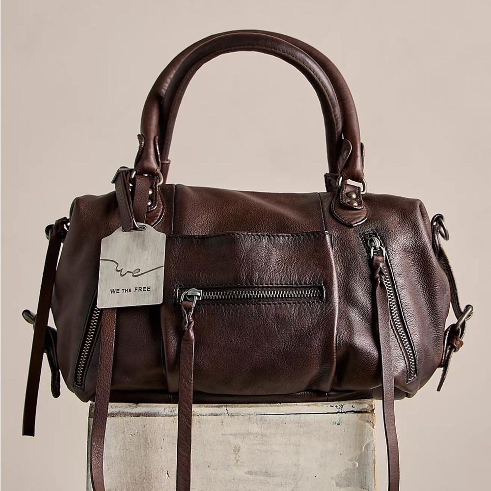 Free People Baby Emerson Bag in Bitter Bark
